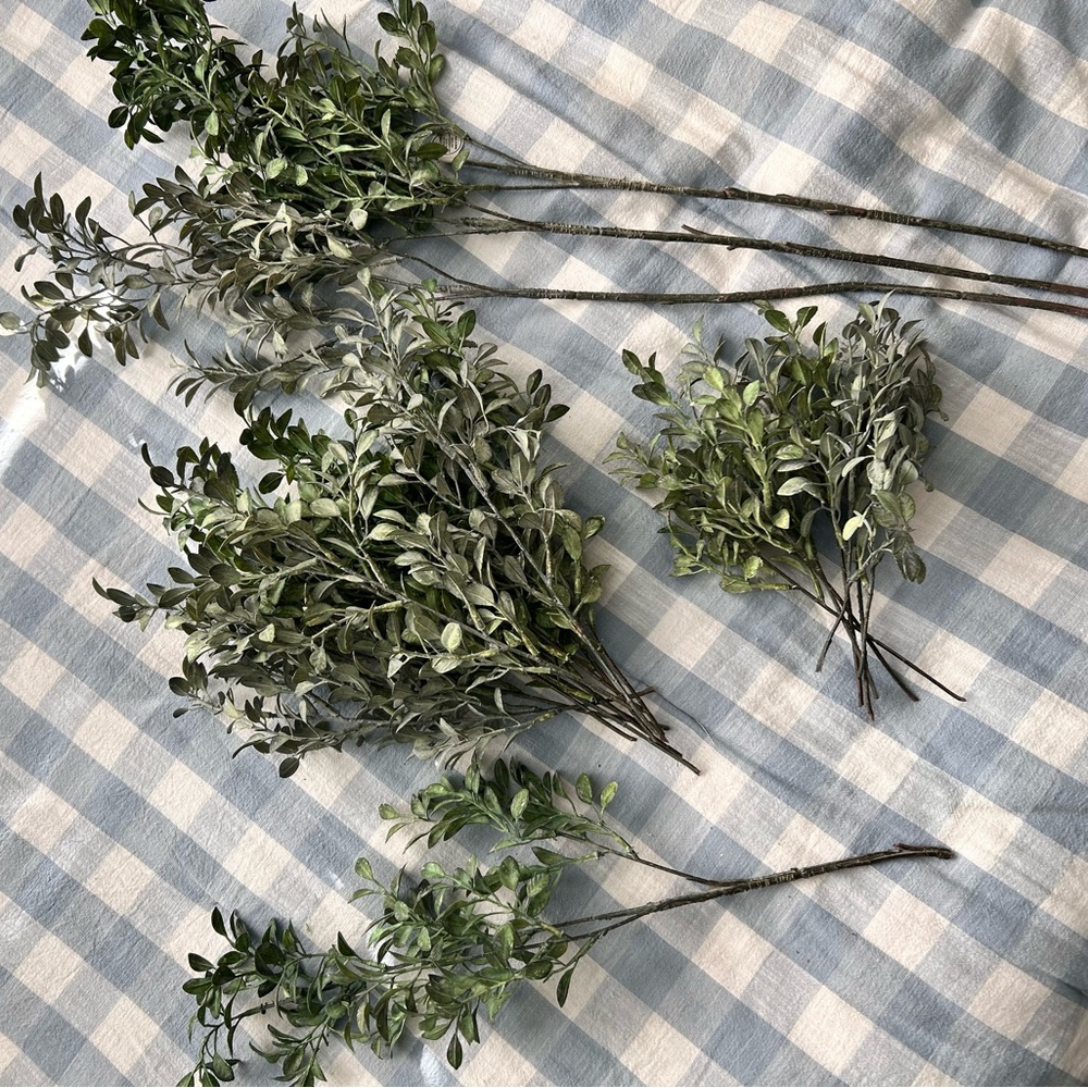 Variety Faux Olive Branches